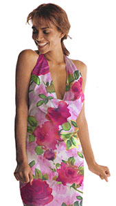 Photo draped Rose Textile Body