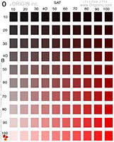 textile design color chart
